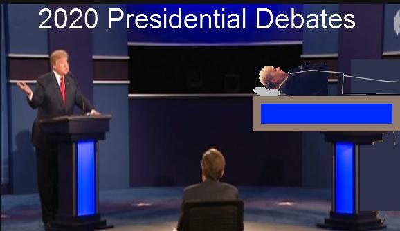 Biden will not pose much of a challenge to Trump; Biden stumbles about everything, and he appears to be half asleep most of the time; he'll be wanting to sleep in between questions at the 2020 debates�the man is obviously SENILE!