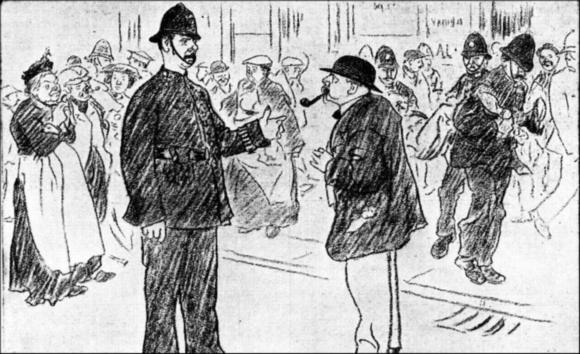 'What gives you the right to call that lady overweight rather than the PC term dessert-avoidance-challenged?' 'But officer, she's my wife and she asked for my opinion.' 'Hey, are you getting smart with me? I'll ruin you and smear you and get you fired!'
