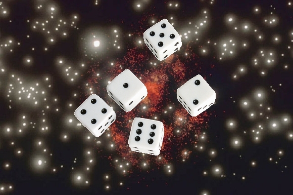 God doesn�t need to play dice with the universe�Man is doing it for him