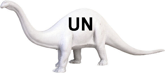 The UN dinosaur