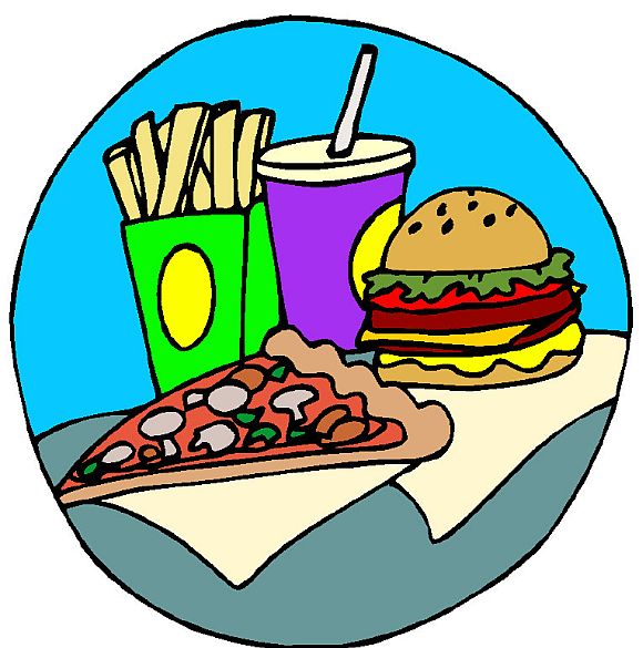 Instead of meals at home, we order 'fast food'