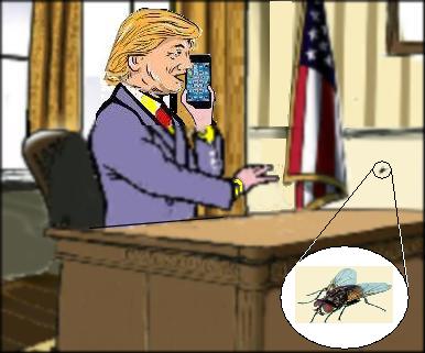 Cliff Sims considers himself a fly on the wall in the White House Oval Office for 500 days; he would do well to recall what substance flies are attracted to