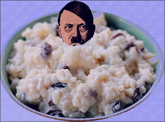 When you ask how can you counteract  the malevolent Trumpian policies, some answers are unexpected: rice pudding?!