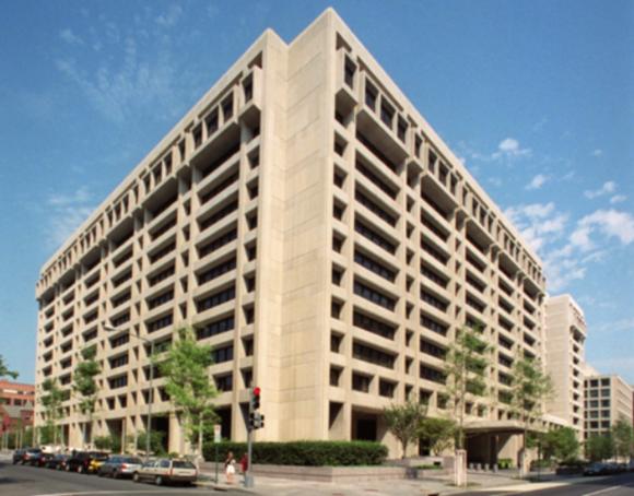 The International Monetary Fund headquarters