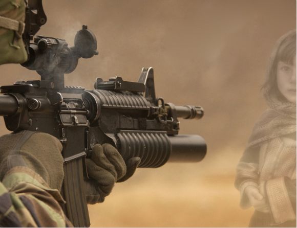 The innocent civilians that end up killed in war are a heartbreaking consequence of armed conflict