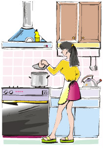 The Ozzie and Harriet model foolishly assumed that both mom and kids would be fine if mom�s life was nothing but caregiving, cleaning, cooking, and shopping