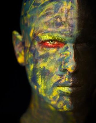 This  white person decided to obey the woke rule: White people should be less white