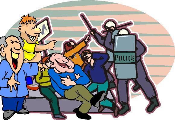 Another strategy is laughtivism�mocking the oppressor, and they end up responding in a way that makes them look even more ridiculous than the laughtivism activity itself