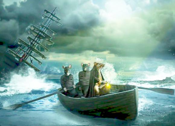 Maddow makes the case that what ought to be a strong nation is instead risking shipwreck, by letting war and military matters escape real political and economic gravitational forces