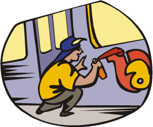 The new orderliness policy has made New York a place with little graffiti on walls or busses or trains