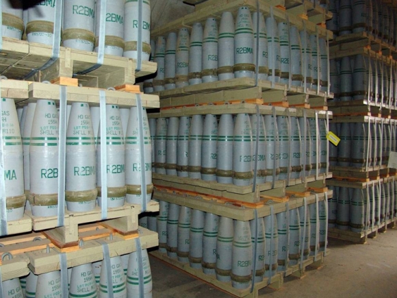 Chemical Weapons: mustard gas shells