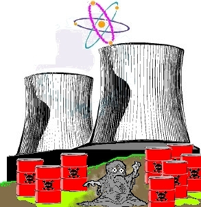 Nuclear power plant�apparently the D.O.E. is falling down on their clean-up oversight job