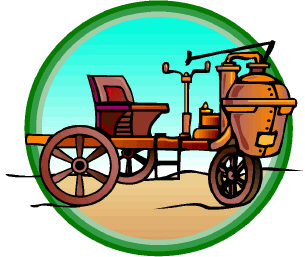 Early steam-powered road vehicle
